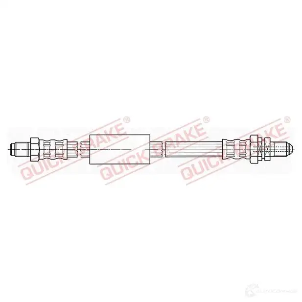 Тормозной шланг QUICK BRAKE GY MHO 1437698119 42310