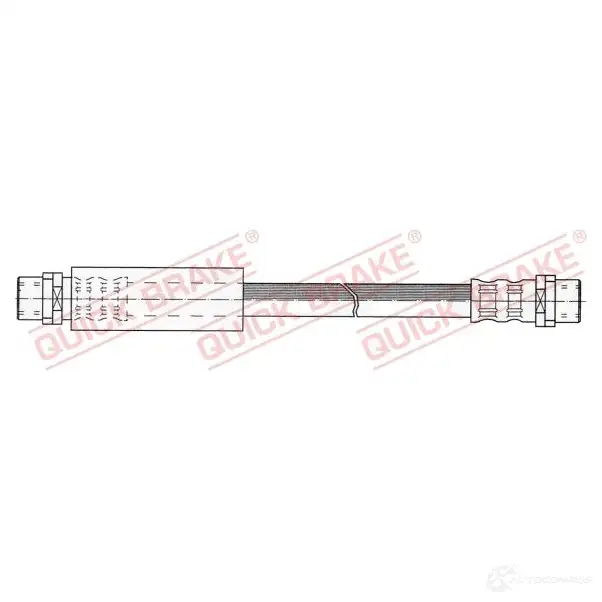 Тормозной шланг QUICK BRAKE 1437698393 22308 G 9XQ22
