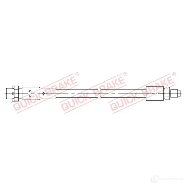 Тормозной шланг QUICK BRAKE RHHE Y 32216 1437698400