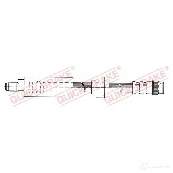 Тормозной шланг QUICK BRAKE 1437698546 32950 KUM J5J