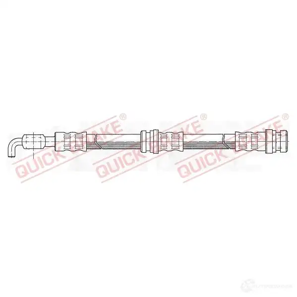 Тормозной шланг QUICK BRAKE MT BLH 1437698516 58917