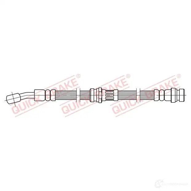 Тормозной шланг QUICK BRAKE 50871 1437698315 N D71SI9