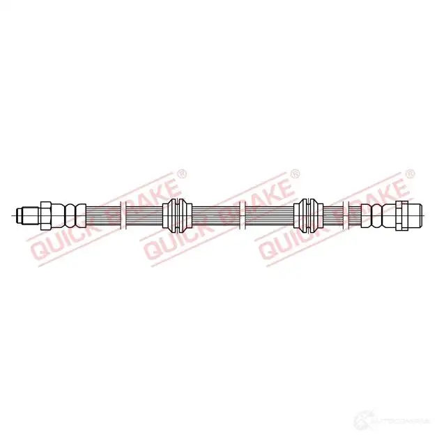 Тормозной шланг QUICK BRAKE 1437698327 32417 RMQ VD6U
