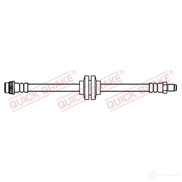 Тормозной шланг QUICK BRAKE 1437698513 SBOG J4C 32136