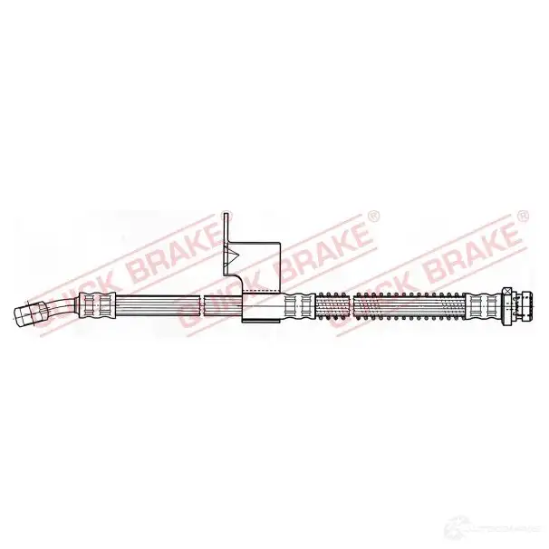 Тормозной шланг QUICK BRAKE KK9KZ BE 1437703378 58957