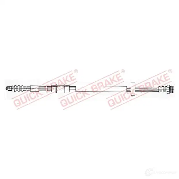 Тормозной шланг QUICK BRAKE 37931 3 ABEU 1437698738