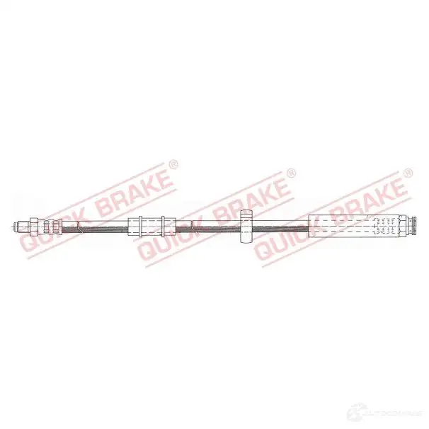 Тормозной шланг QUICK BRAKE 32961 AB FT8LT 1437698742