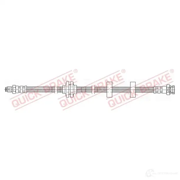Тормозной шланг QUICK BRAKE 1437698745 ST4CI 17 37915