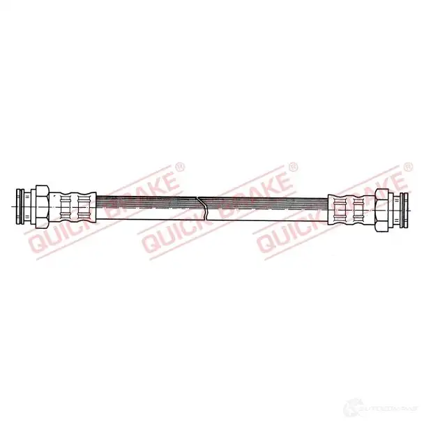 Тормозной шланг QUICK BRAKE 1437704354 27087 99S E5U