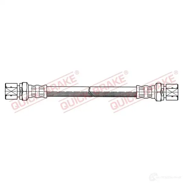 Тормозной шланг QUICK BRAKE 27043 1437703770 0Y 3DD82