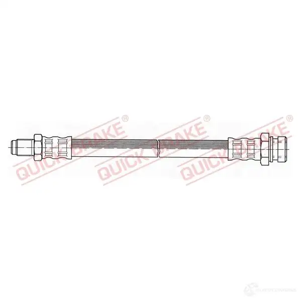 Тормозной шланг QUICK BRAKE 1437698726 37023 OJ R5HE7