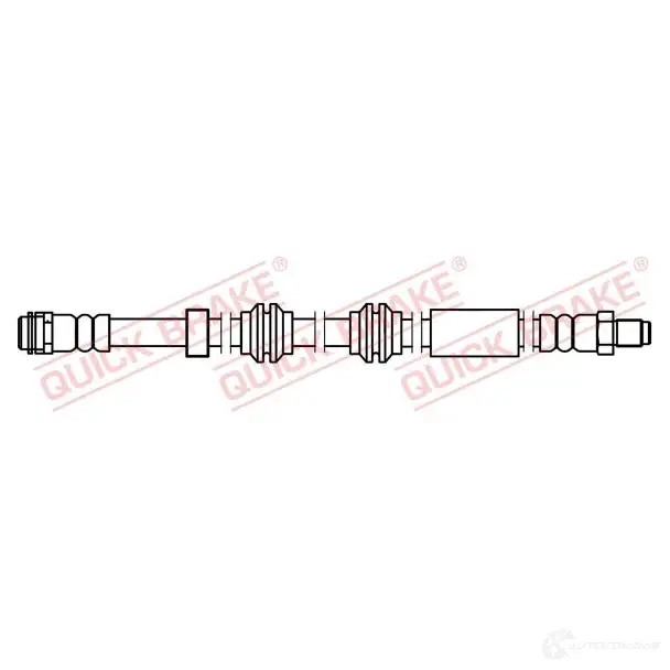 Тормозной шланг QUICK BRAKE 1437699591 98 DRN 32705