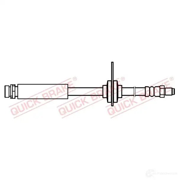 Тормозной шланг QUICK BRAKE 1437698964 32711 SUI UAX