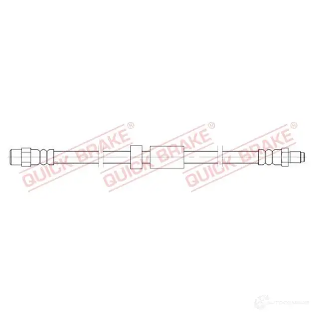 Тормозной шланг QUICK BRAKE 32213 1437700949 KP0I7 XO