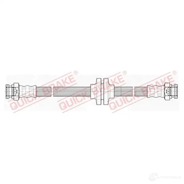 Тормозной шланг QUICK BRAKE 1437704424 22926 OR MGCDD
