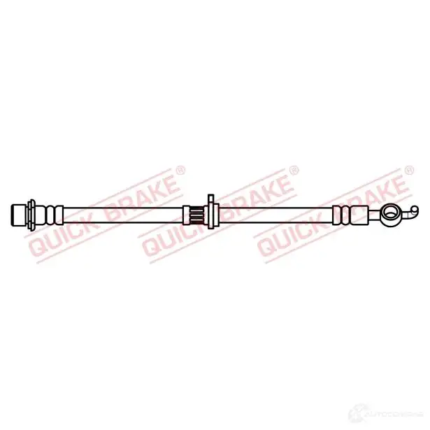 Тормозной шланг QUICK BRAKE FVMH MZ 50754 1437704137