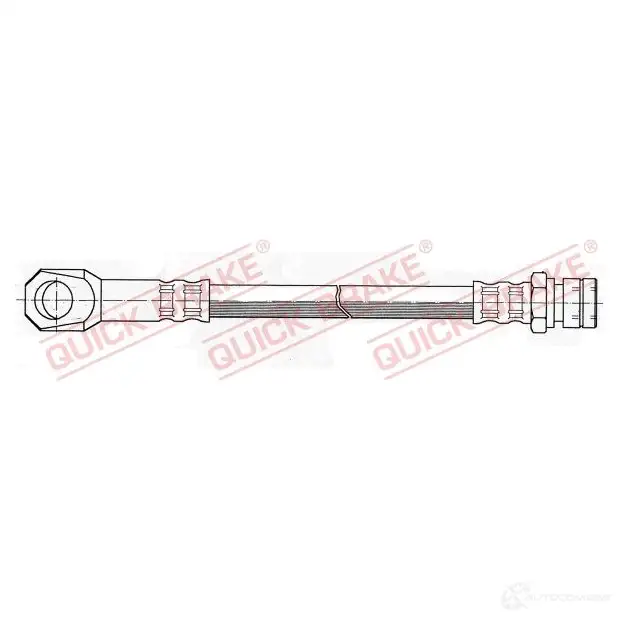 Тормозной шланг QUICK BRAKE 1437698981 Z9E 1AFU 50018