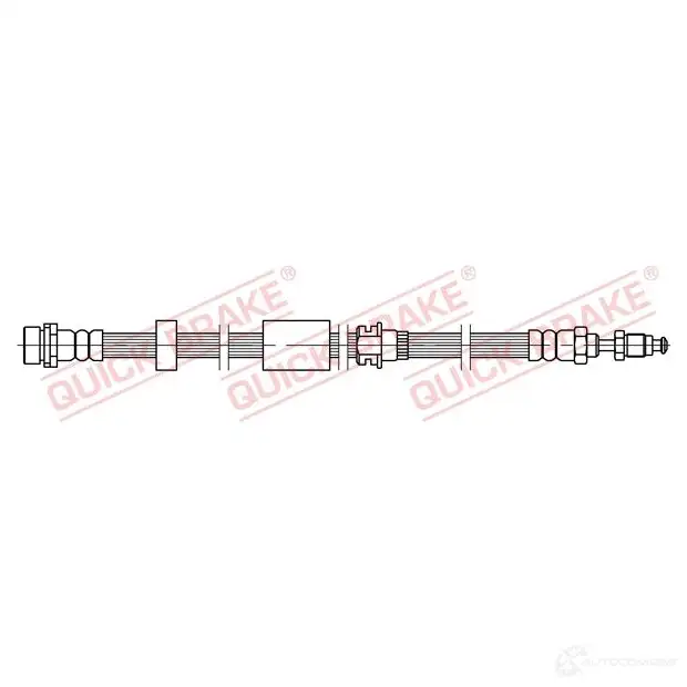 Тормозной шланг QUICK BRAKE 32800 1437699213 U2 18JK