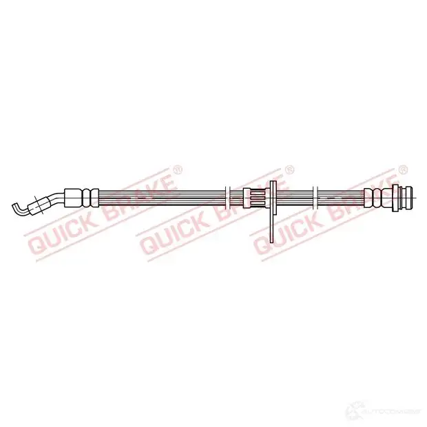 Тормозной шланг QUICK BRAKE 1437699401 T0 2FIH 50877