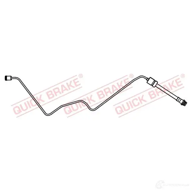 Тормозной шланг QUICK BRAKE VPA0FU 0 96016 1438371775