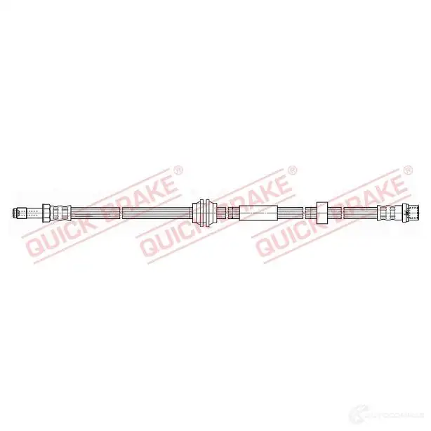 Тормозной шланг QUICK BRAKE 4UM VF 1437698993 35910