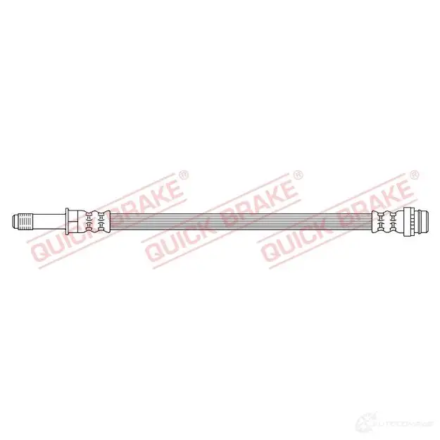 Тормозной шланг QUICK BRAKE 9HKNI V9 37037 1437699172