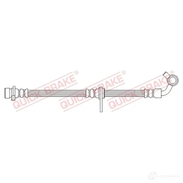 Тормозной шланг QUICK BRAKE 1437700268 H M8MKPR 50741