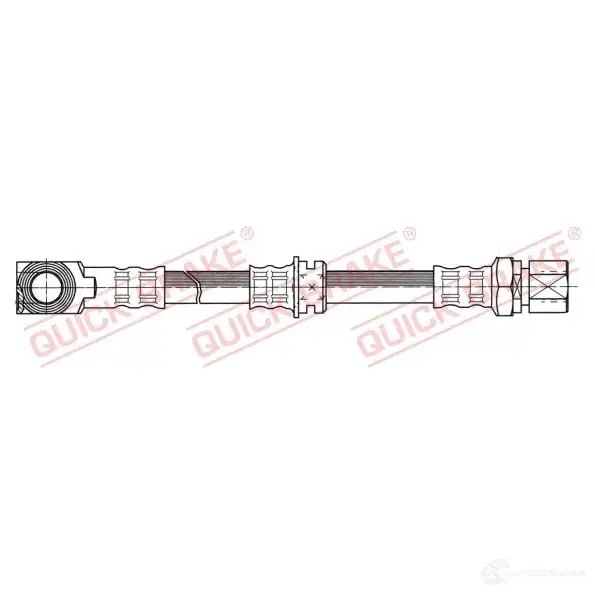 Тормозной шланг QUICK BRAKE 1437705429 I X2BST 50975