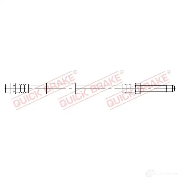 Тормозной шланг QUICK BRAKE 1437699820 37050 K11 8T72
