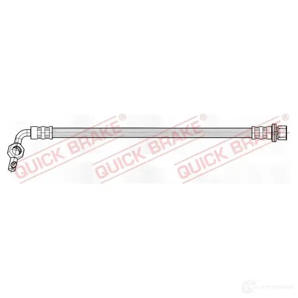 Тормозной шланг QUICK BRAKE 50067 P E195 1437699586