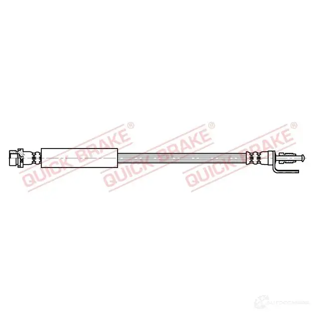 Тормозной шланг QUICK BRAKE 32349 LHZ M1 1437705972