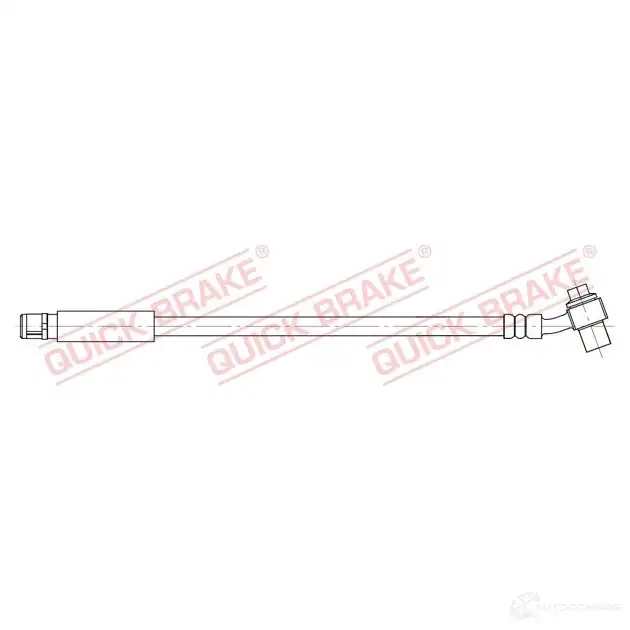 Тормозной шланг QUICK BRAKE 1437706240 G H065X 59803x