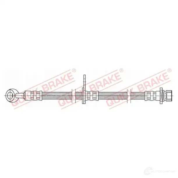 Тормозной шланг QUICK BRAKE 58993 1437706432 G0LA 0L