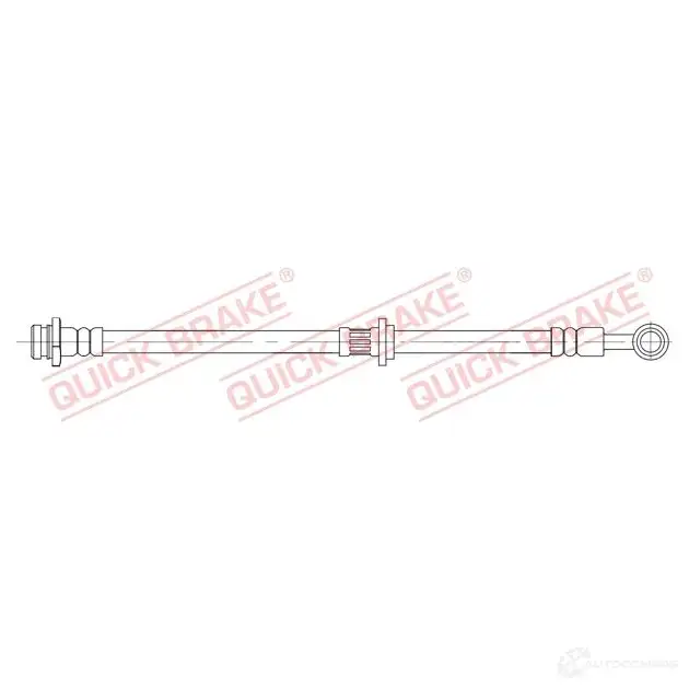 Тормозной шланг QUICK BRAKE 58899 1437704649 M H1US50