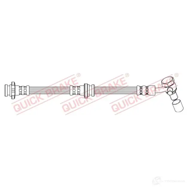 Тормозной шланг QUICK BRAKE 50748x 1437699837 I4J8 Z