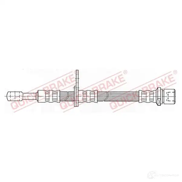 Тормозной шланг QUICK BRAKE 58980 1437699806 AI JSPOL
