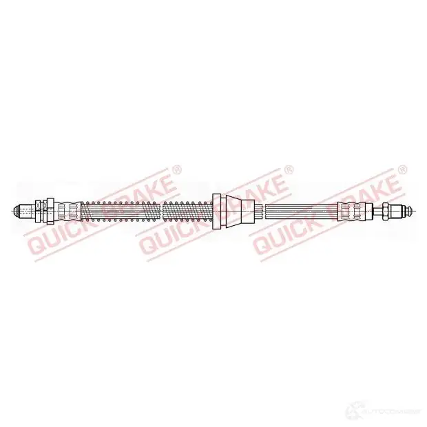 Тормозной шланг QUICK BRAKE G D3D9B 42919 1437699809 изображение 0