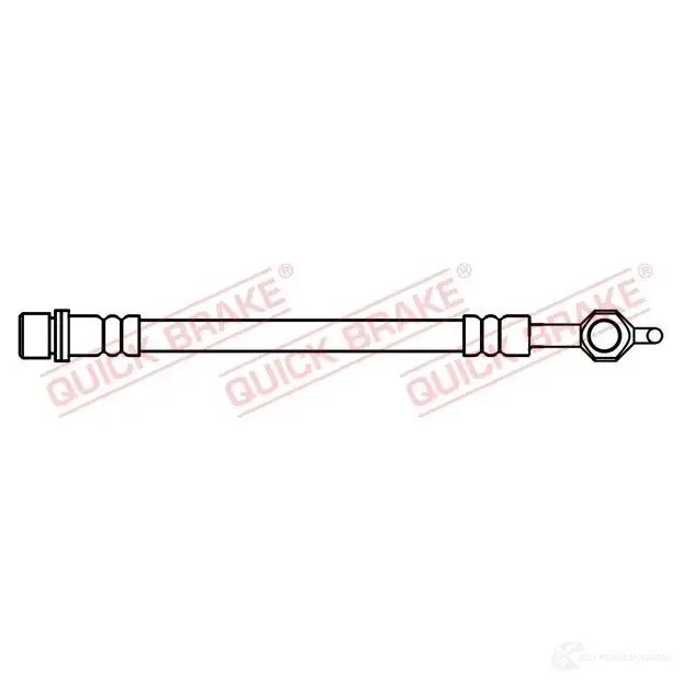 Тормозной шланг QUICK BRAKE 58023 6HJ 9P 1437700258