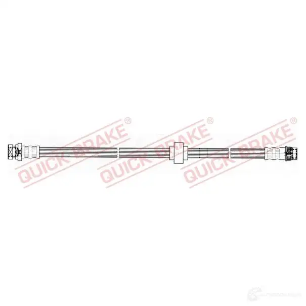 Тормозной шланг QUICK BRAKE RX TWK 1437706970 22109