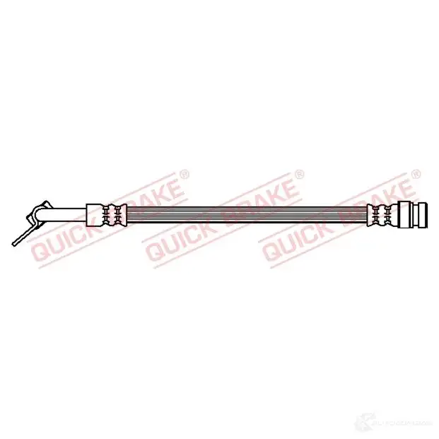 Тормозной шланг QUICK BRAKE 1437699804 HX8Z W 50508