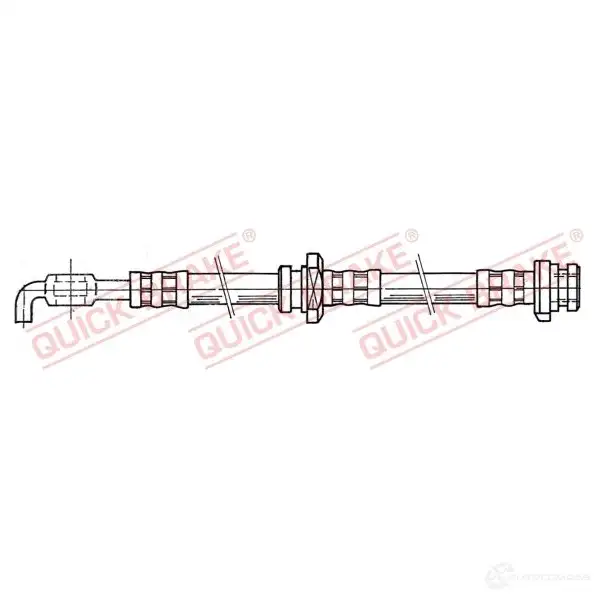 Тормозной шланг QUICK BRAKE W5CXE 7 50966 1437700211