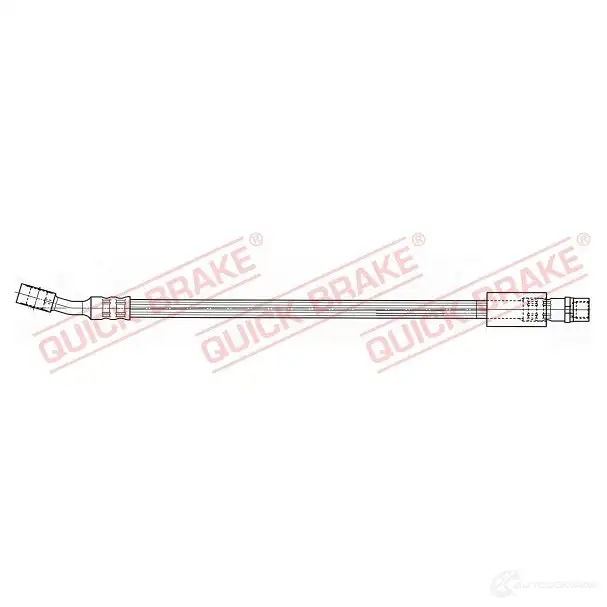 Тормозной шланг QUICK BRAKE JP8JN 9X 59301 1437706699
