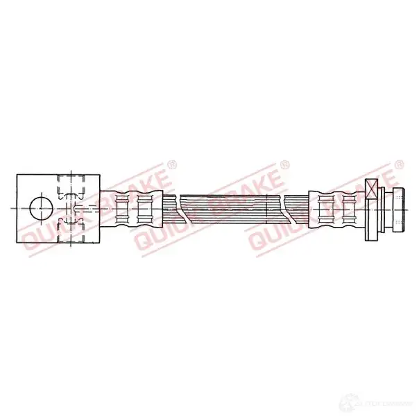 Тормозной шланг QUICK BRAKE 1437700683 60006 1 0MKA4E