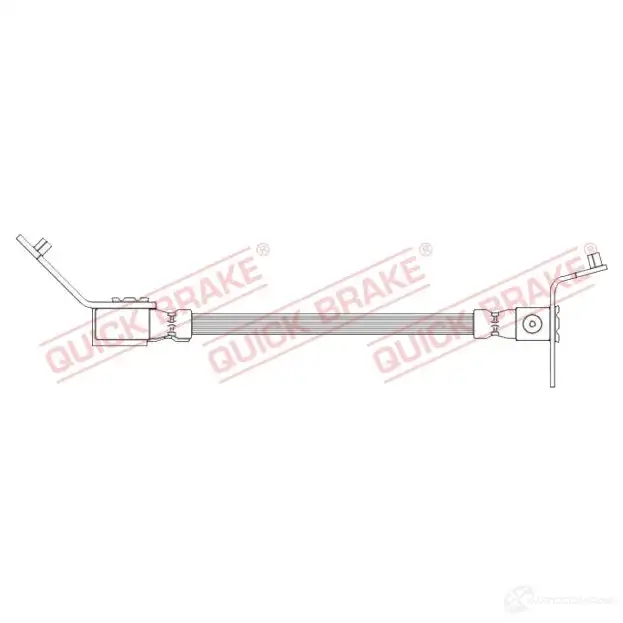 Тормозной шланг QUICK BRAKE 26700 TYHA 8L 1437700738