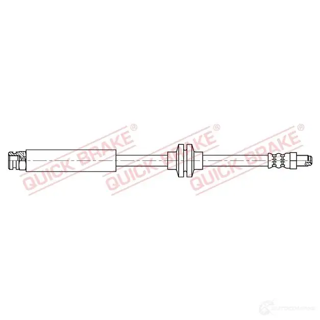 Тормозной шланг QUICK BRAKE 32813 YE3 PU 1437705986
