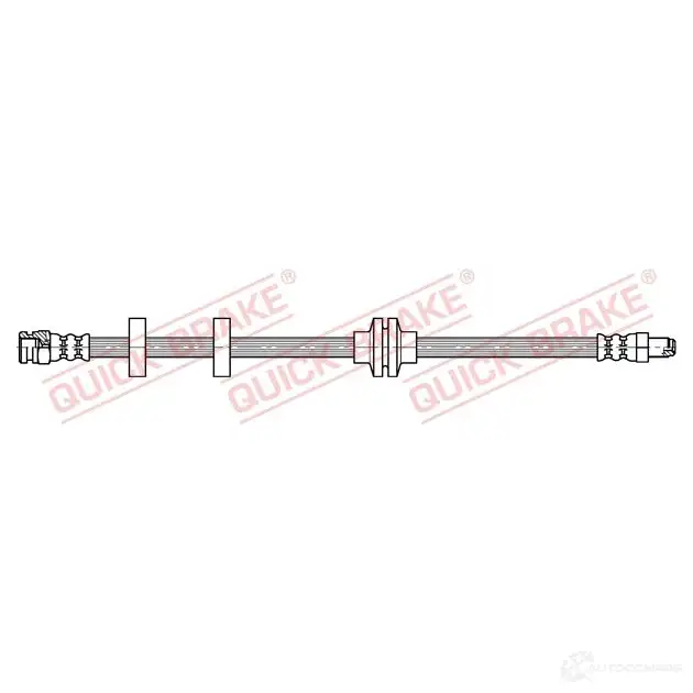 Тормозной шланг QUICK BRAKE 32819 1437705801 IZZ15 A изображение 0