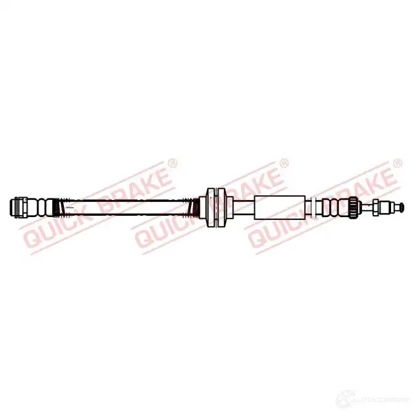 Тормозной шланг QUICK BRAKE S 4FLHF 32704 1437705895