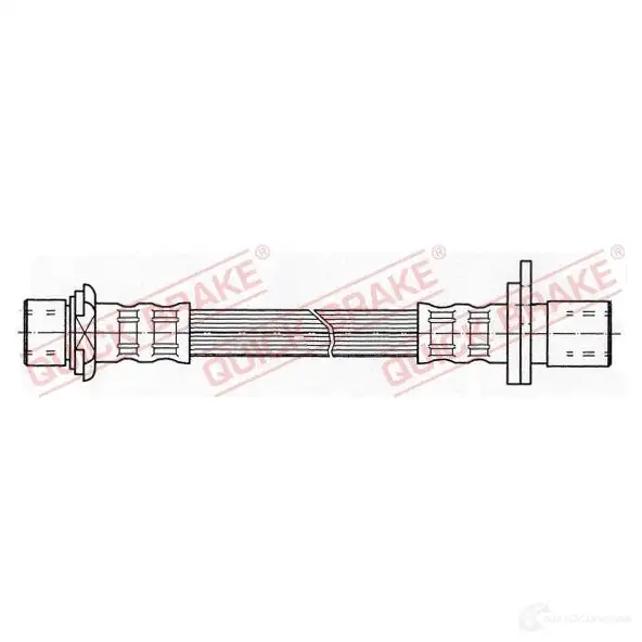Тормозной шланг QUICK BRAKE KT 0D8G 1437704738 27068