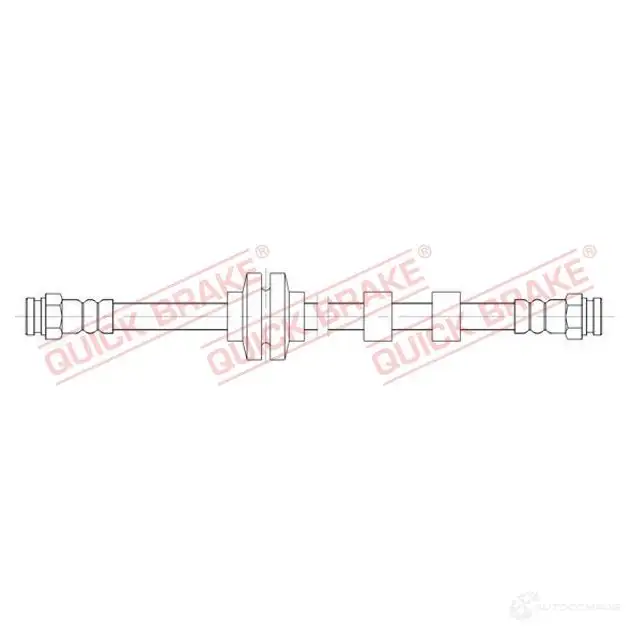 Тормозной шланг QUICK BRAKE ZYQD7S K 1437701348 22939