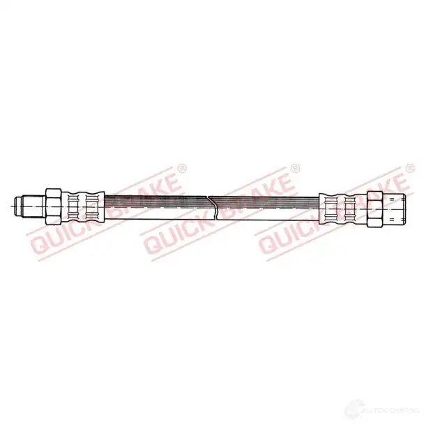 Тормозной шланг QUICK BRAKE 37013 1437701998 07R DL